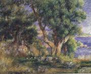 Pierre Renoir Landscape on the Coast near Menton oil painting picture wholesale